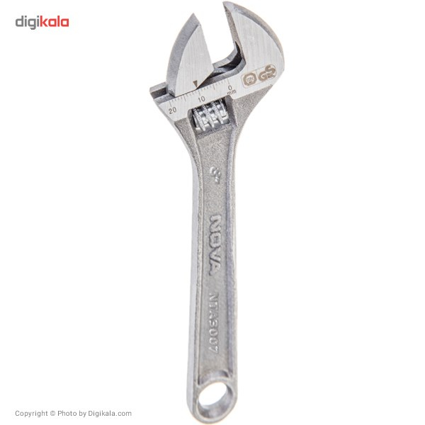 آچار فرانسه  نووا مدل NTA3007 سایز 8 اینچ