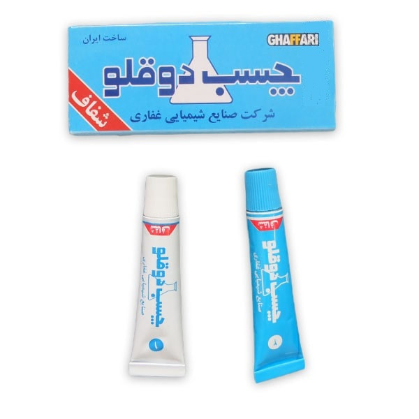 چسب دوقلو غفاری کد 1508 بسته 2 عددی چسب دوقلو غفاری کد 1508 بسته 2 عددی