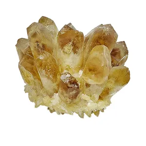 سنگ راف مدل سیترین خوشه ای کد 01-11