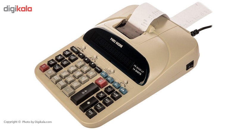 ماشین حساب ایرانی پارس حساب مدل PR-8420LP 3