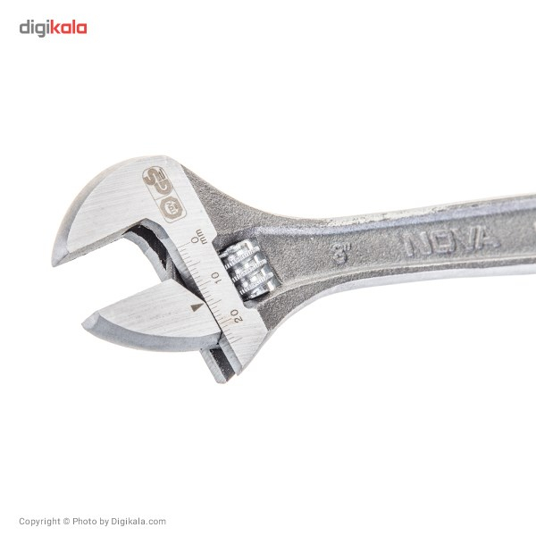 آچار فرانسه نووا مدل NTA3007 سایز 8 اینچ