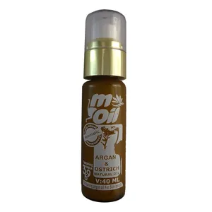 روغن بدن ام ایل مدل شترمرغ و آرگان حجم 40 میلی لیتر