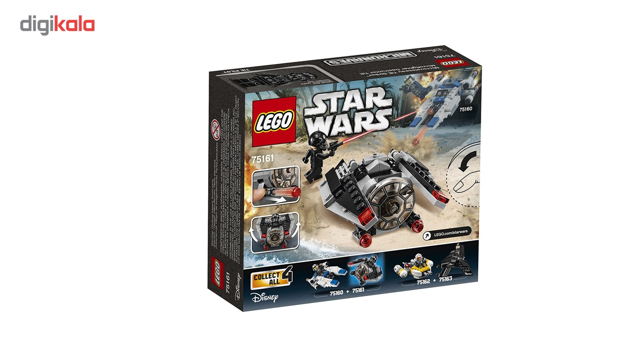 لگو سری Star Wars مدل TIE Striker Microfighter 75161 لگو سری Star Wars مدل TIE Striker Microfighter 75161