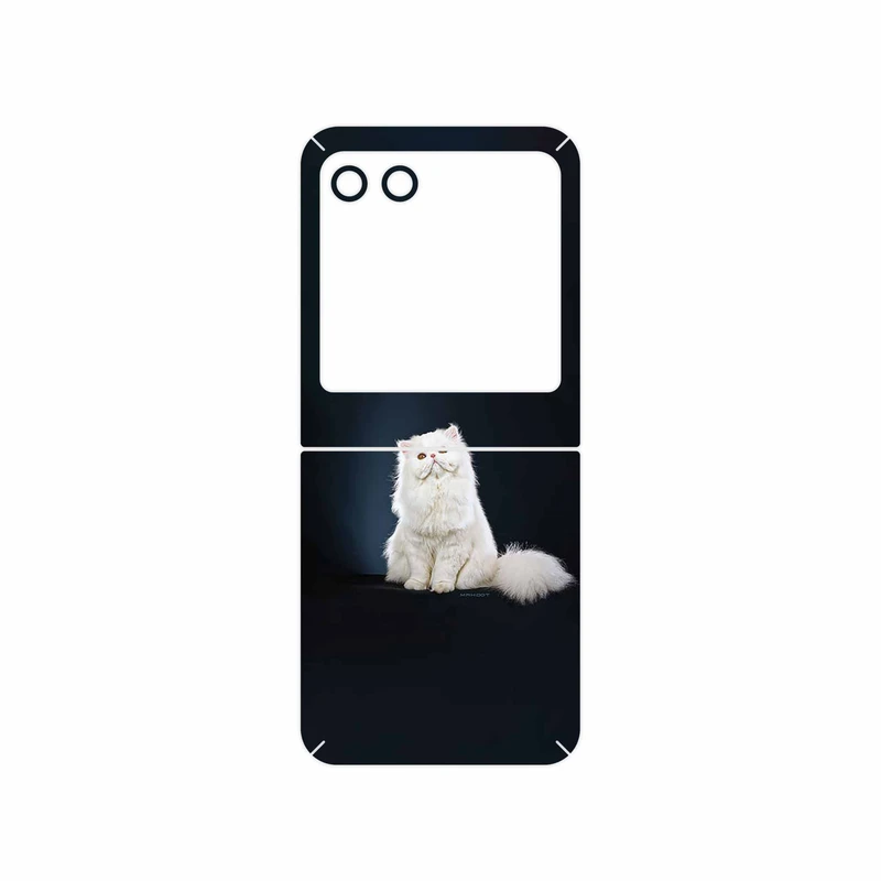 برچسب پوششی ماهوت مدل Persian_cat مناسب برای گوشی موبایل موتورولا Razr 40 Ultra