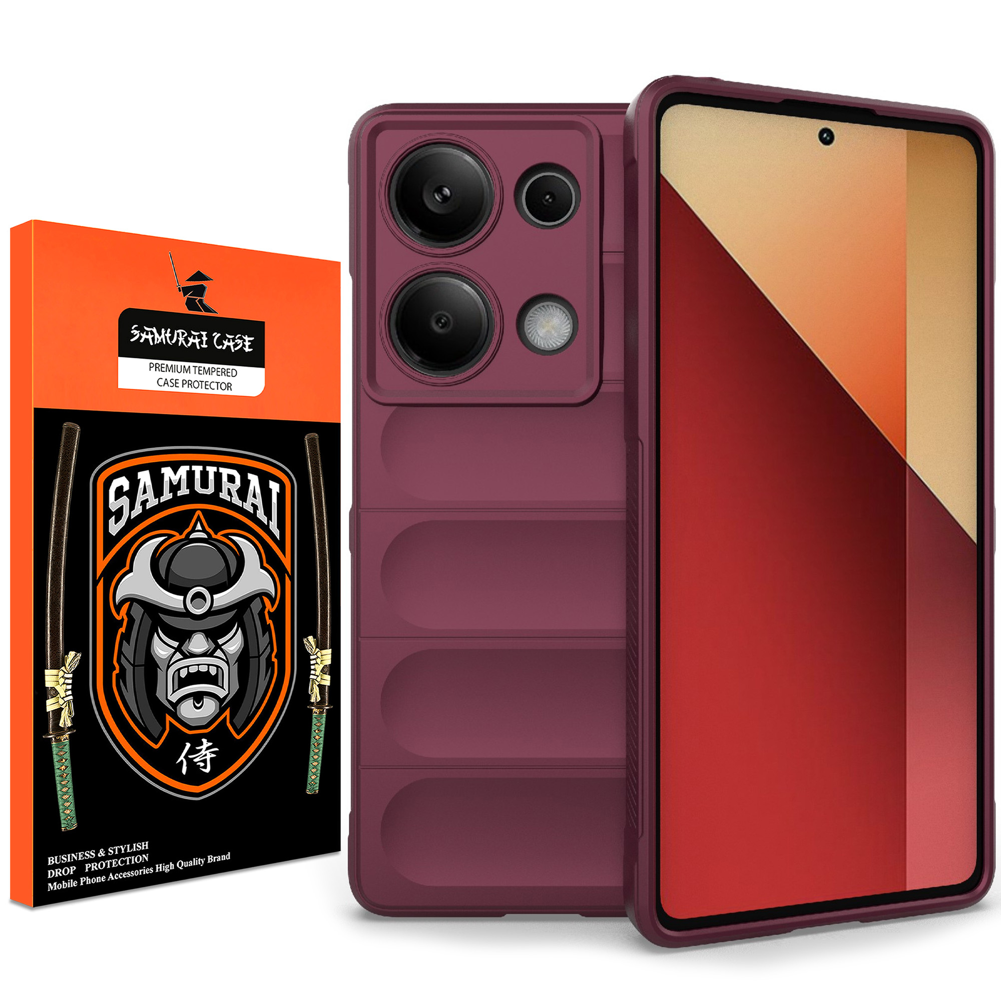 کاور سامورایی مدل Uflax مناسب برای گوشی موبایل شیائومی Redmi Note 13 Pro 4G / Poco M6 Pro