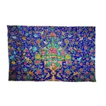 کاغذ کادو ترمه طراحان ایده مدل کاشی گل و مرغ کد trm0515