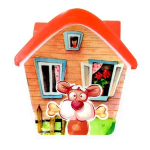 چراغ خواب کودک مدل کلبه طرح سگ