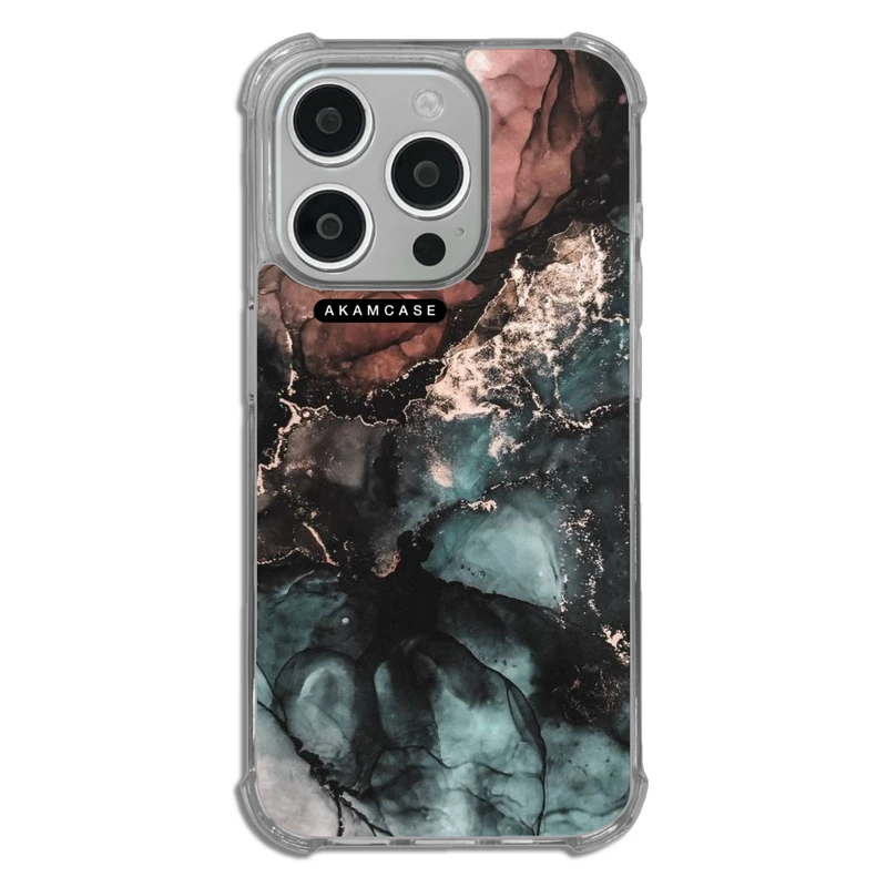 کاور آکام مدل AMCWTA15PRO-MARBEL5 مناسب برای گوشی موبایل اپل iPhone 15 Pro