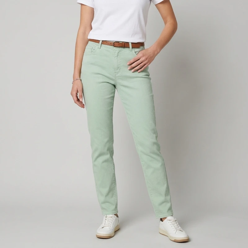 شلوار جین فیت معمولی (regular fit) زنانه اسمارا مدل COUPE DROITE 21873701