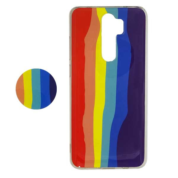 کاور مدل XM275G مناسب برای گوشی موبایل شیائومی Redmi Note 8 Pro به همراه پایه نگهدارنده