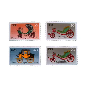  تمبر یادگاری مدل کالسکه کد Ch-270 مجموعه 4 عددی