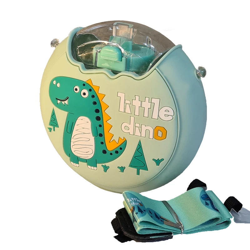 قمقمه طرح دوناتی مدل دایناسور گنجایش 0.38 لیتر