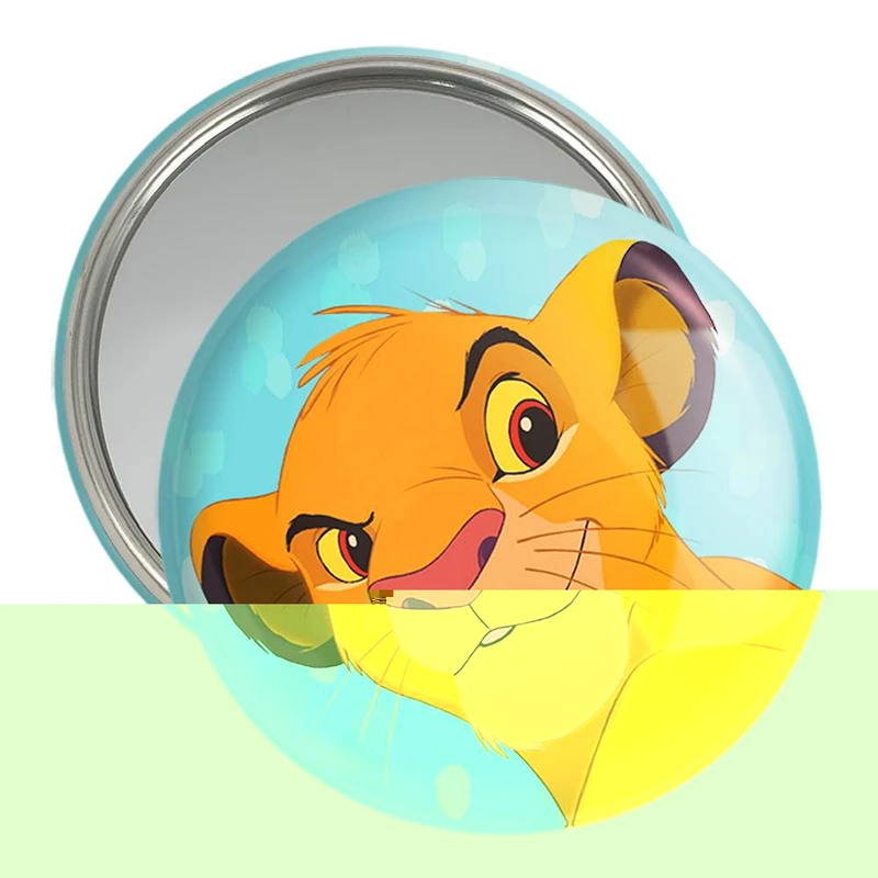 آینه جیبی خندالو مدل شیرشاه Lion King  کد 10708