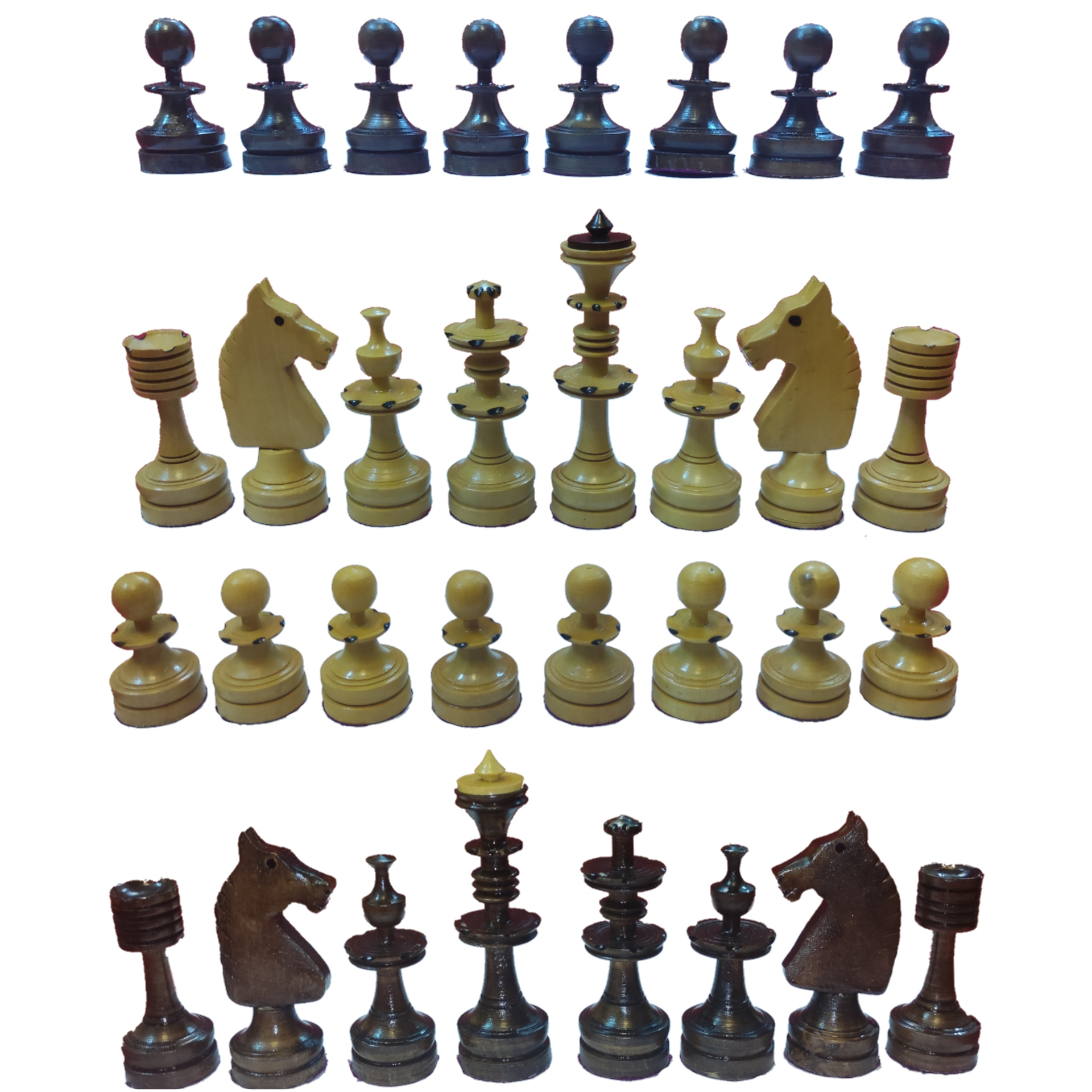مهره شطرنج مدل X33 مجموعه ۳۲ عددی