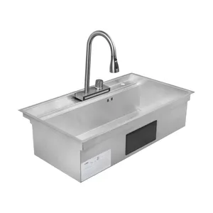 سینک ظرفشویی استیل کن مدل BCN-304 توکار