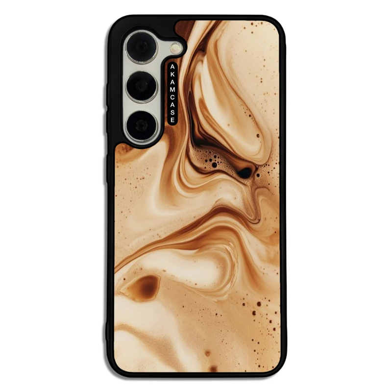 کاور آکام مدل AMC-WSGS23-COFFEE-3 مناسب برای گوشی موبایل سامسونگ Galaxy S23