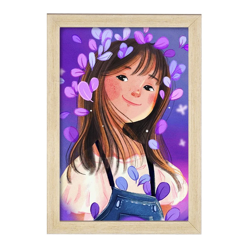 تابلو خندالو مدل دخترانه فانتزی کد 25715