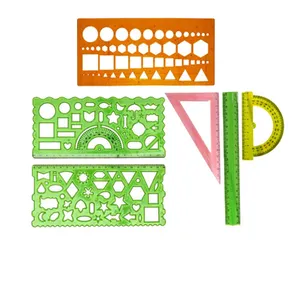 ست خط کش کد Am-06 مجموعه 6 عددی 