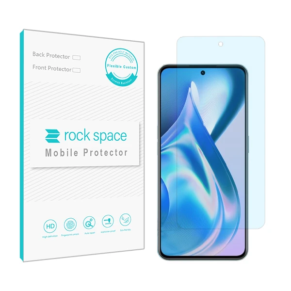  محافظ صفحه نمایش ضد اشعه آبی راک اسپیس مدل HyBLU مناسب برای گوشی موبایل وان پلاس Ace
