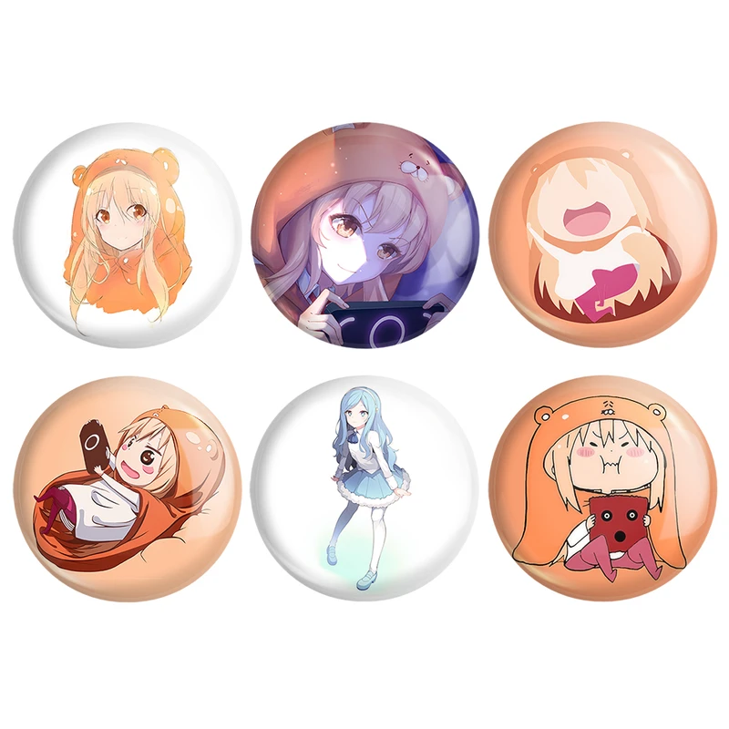 مگنت خندالو طرح انیمه اوماروچان Umaru Chan کد 1041B مجموعه 6 عددی