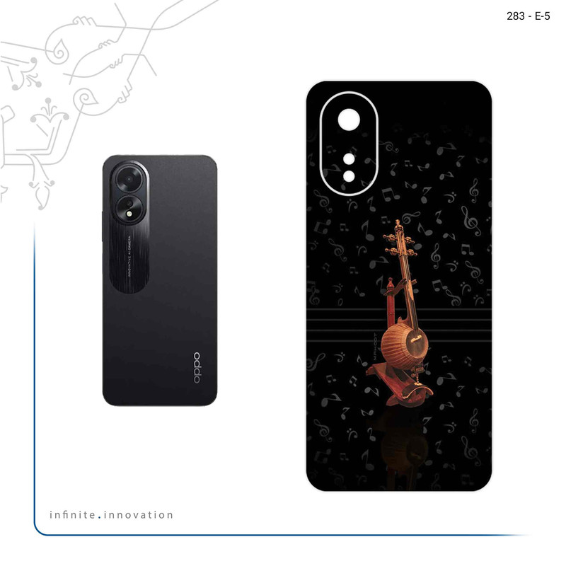 برچسب پوششی ماهوت مدل Persian_Fiddle_Instrument مناسب برای گوشی موبایل اپو A38