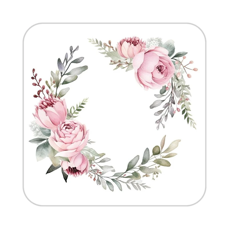 زیر لیوانی کاکتی طرح گل مدل mp19568