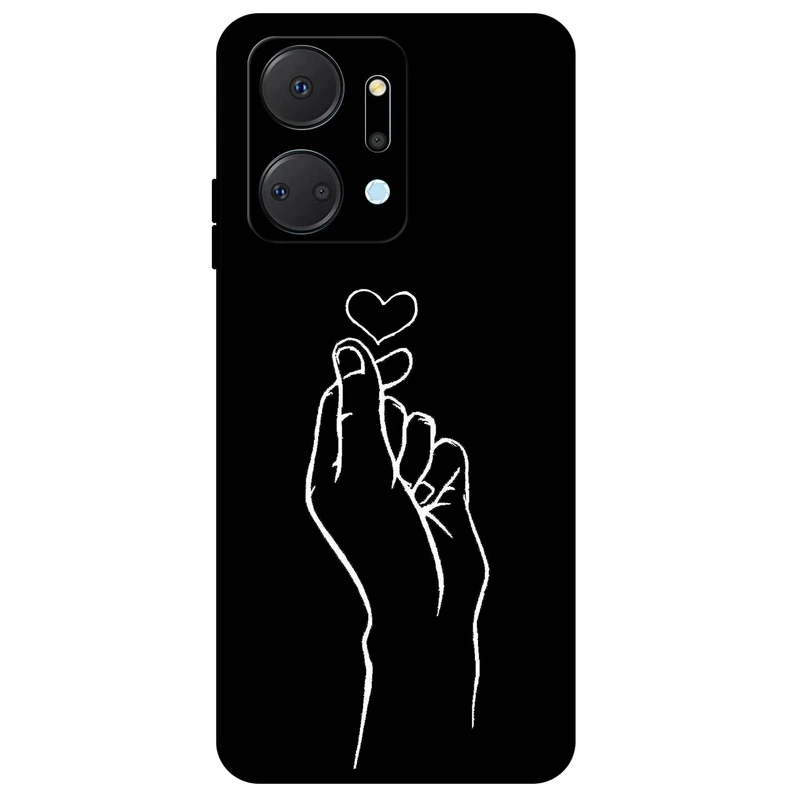 کاور مگافون طرح قلب مدل 7769 مناسب برای گوشی موبایل آنر X7A     