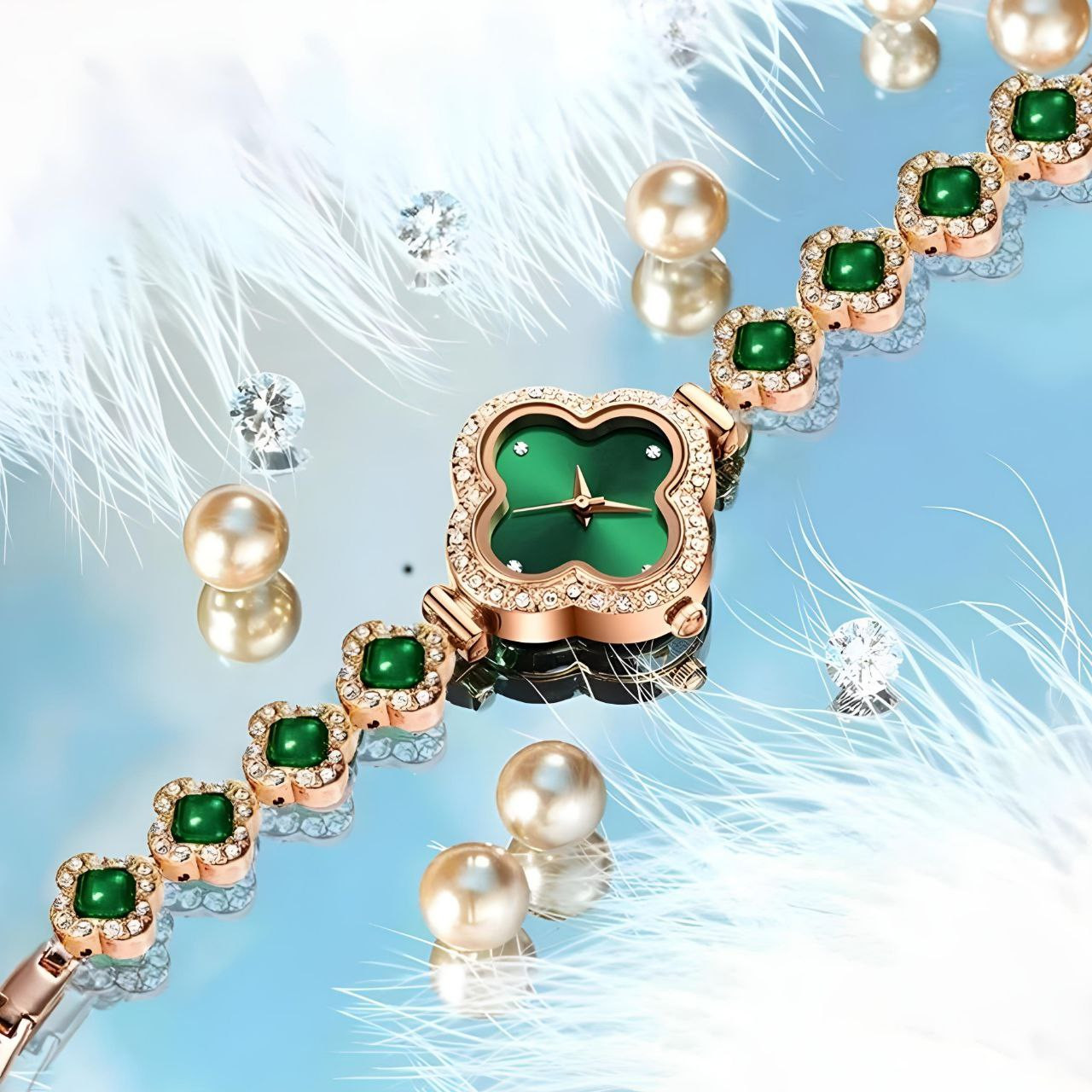 ساعت مچی عقربه ای زنانه مدل sz01 ساعت مچی عقربه ای زنانه مدل sz01