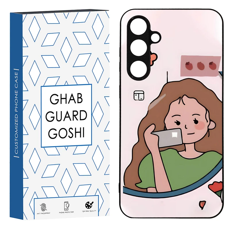 کاور قاب گارد گوشی طرح دخترانه کد TPU-005 مناسب برای گوشی موبایل سامسونگ Galaxy S23 FE