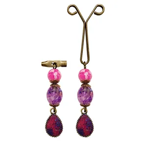 ست گیره روسری و سنجاق سینه زنانه مدل PM79