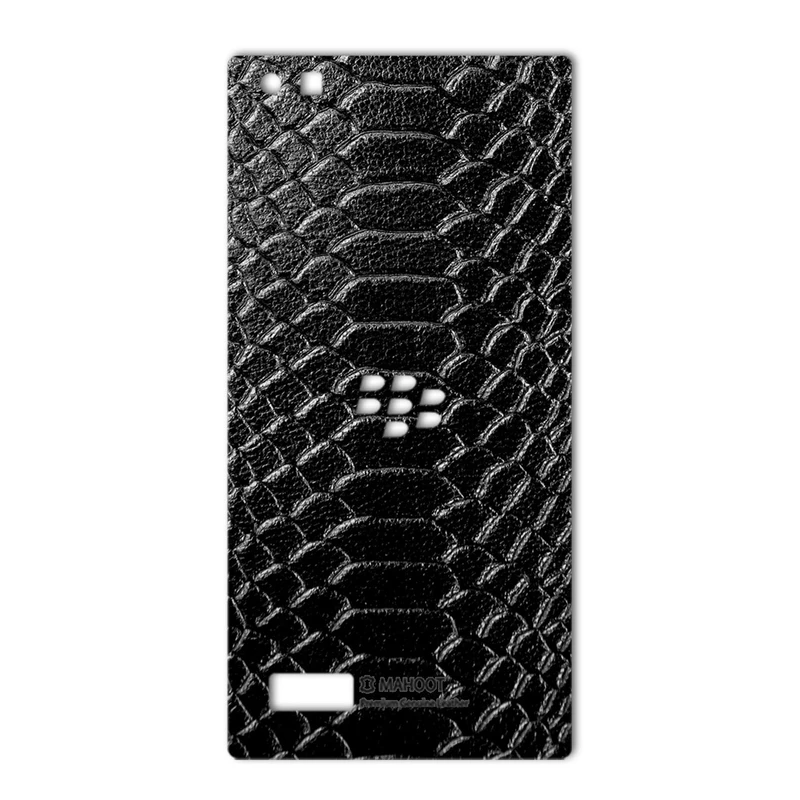 برچسب پوششی ماهوت مدل Snake Leather مناسب برای گوشی BlackBerry Leap