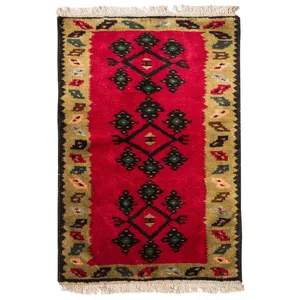 گبه دستبافت نیم متری سرزمین فرش کد GB9618