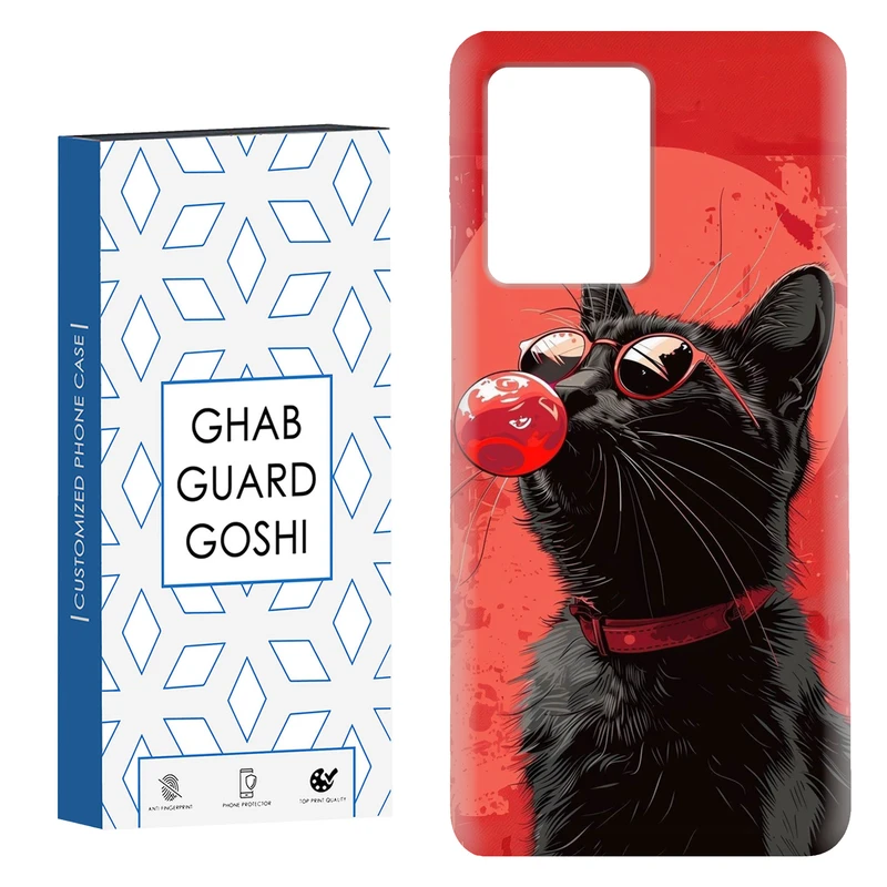 کاور قاب گارد گوشی طرح گربه کد Dimo-296 مناسب برای گوشی موبایل شیائومی Redmi Note 12 Pro Plus 5G 