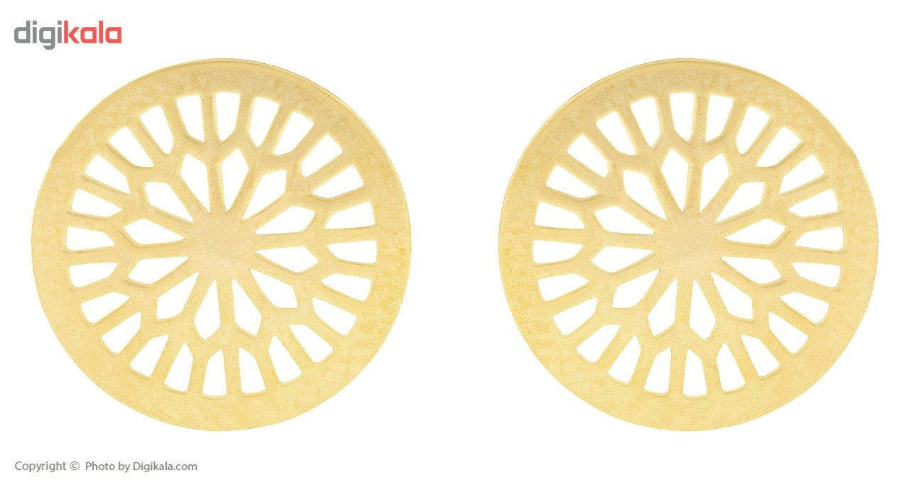 گوشواره طلا 18 عیار زنانه ماهک مدل ME0687