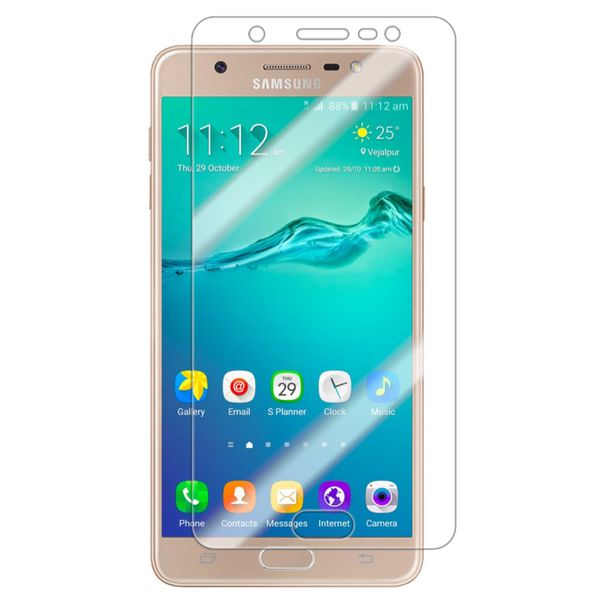 محافظ صفحه نمایش شیشه ای تمپرد هوکار مناسب Samsung Galaxy J7 محافظ صفحه نمایش شیشه ای تمپرد هوکار مناسب Samsung Galaxy J7