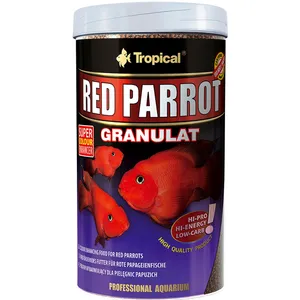 Tropical Red Parrot Granulat Fish Food 100g