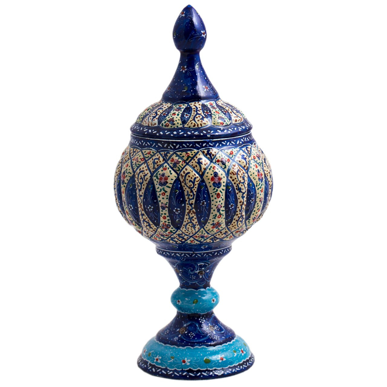 شکلات خوری میناکاری رستا طرح19-13-102 ارتفاع 21  سانتی متر