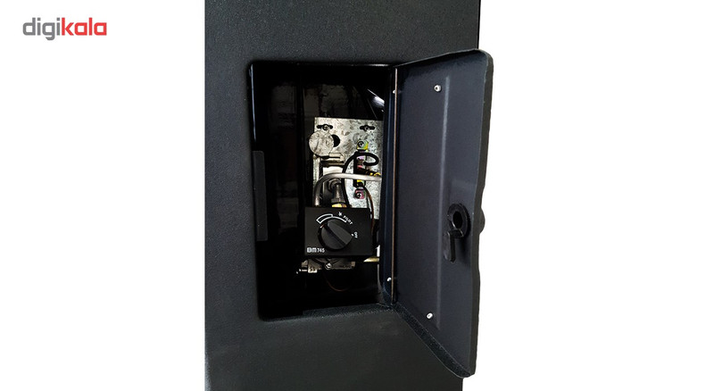 بخاری گازی شارق توس مدل اهورا طرح شومینه 140