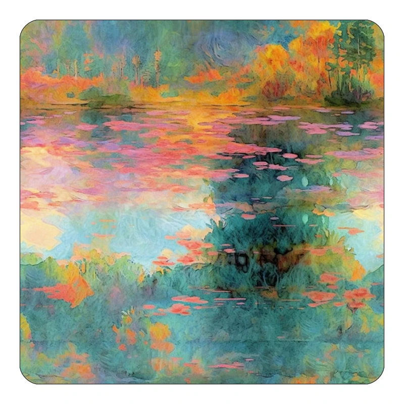 مگنت کاکتی طرح نقاشی رنگ روغن مدل mp71806