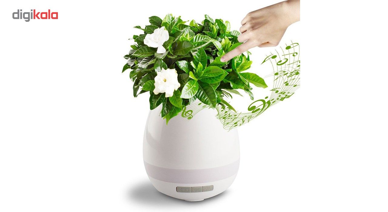 اسپیکر بلوتوثی و گلدان هوشمند مدل Smart main 1 10