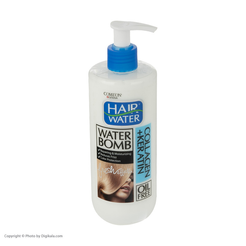 کرم آبرسان مو کامان مدل Collagen حجم 400 میلی لیتر