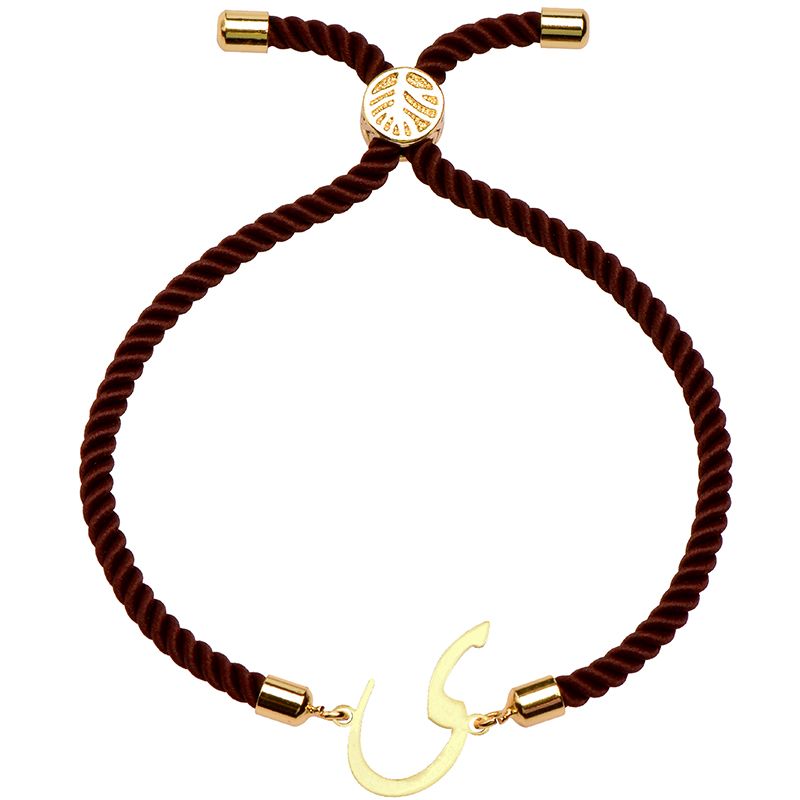 دستبند طلا 18 عیار زنانه کرابو طرح حرف ی مدل Kr2585 -  - 2