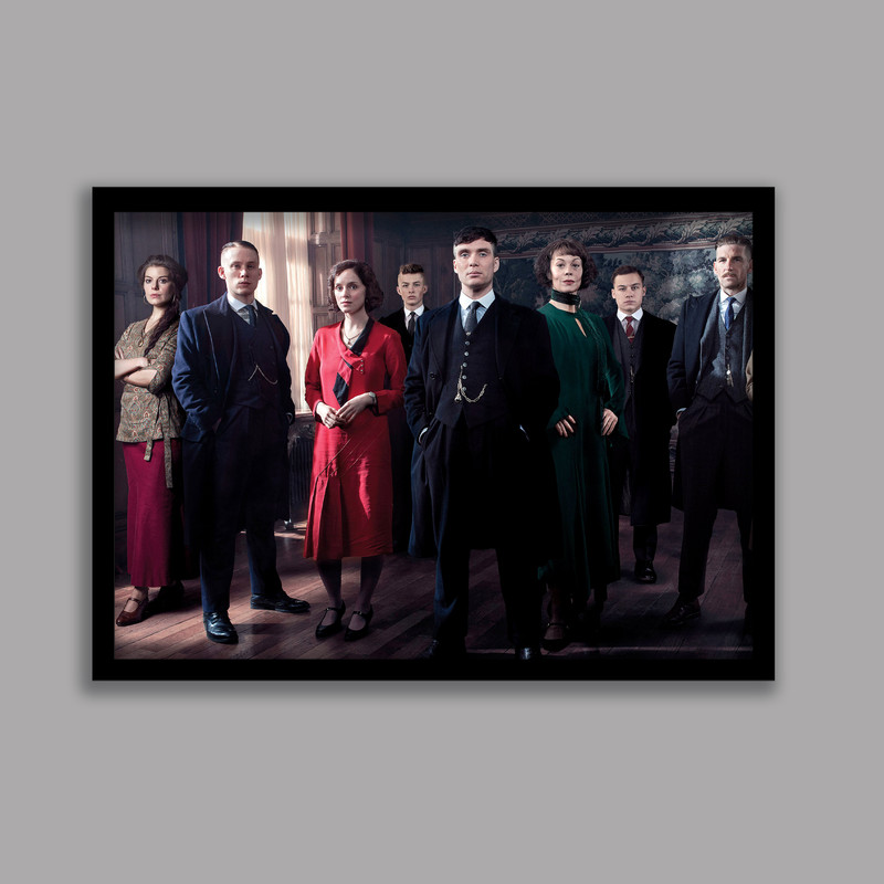 تابلو مدل سریال پیکی بلایندرز Peaky Blinders کد LA-G10377-2