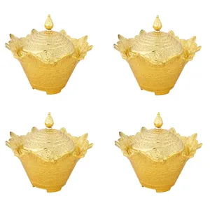 قندان مدل گرد مجموعه 4 عددی 