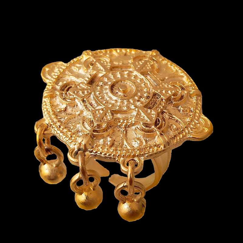 انگشتر زنانه مدل کتیبه عثمانی کد GOL-231