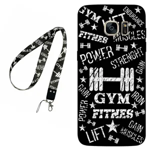 Megafone Gym 0010 Cover For Samsung Galaxy S7 Mobile Neckband