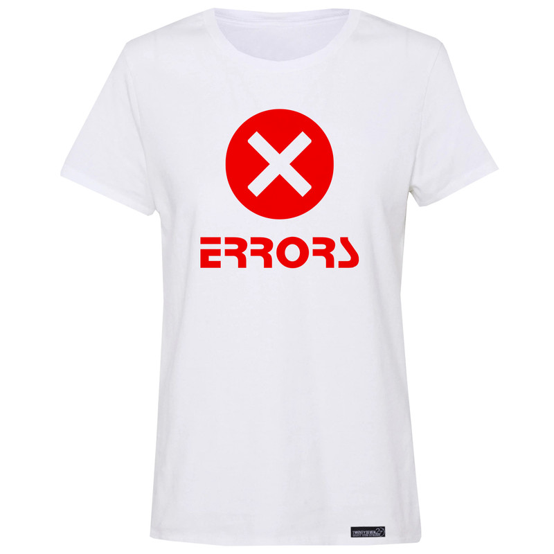 تی شرت آستین کوتاه زنانه 27 مدل Errors کد MH1553