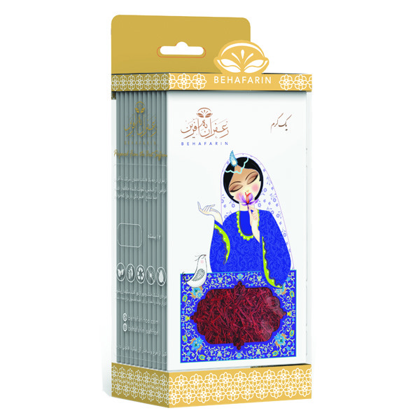 زعفران به آفرین ویدا -1 گرم بسته 24 عددی