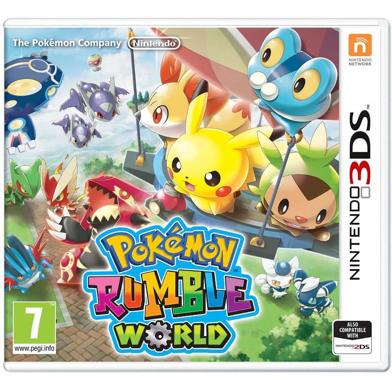 بازی Pokemon Rumble World مخصوص Nintendo 3DS 2DS بازی Pokemon Rumble World مخصوص Nintendo 3DS 2DS