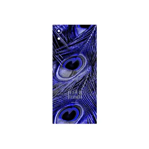 MAHOOT Purple Feather Cover Sticker for Sony Xperia XA1